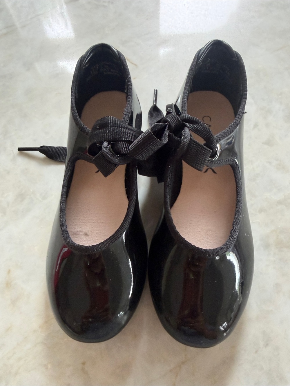 Capezio Black Tyette Tap Shoes
